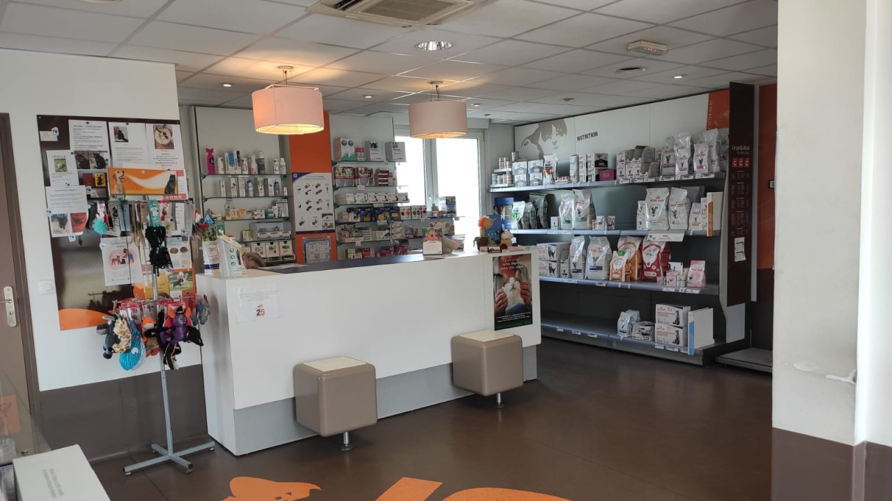 Accueil et espace de vente